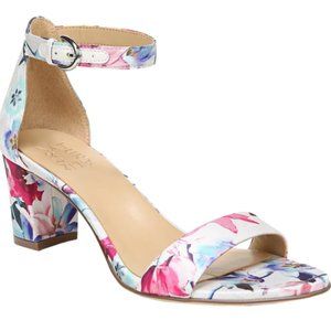Naturalizer Vera Pink Tulip Fabric Heels
